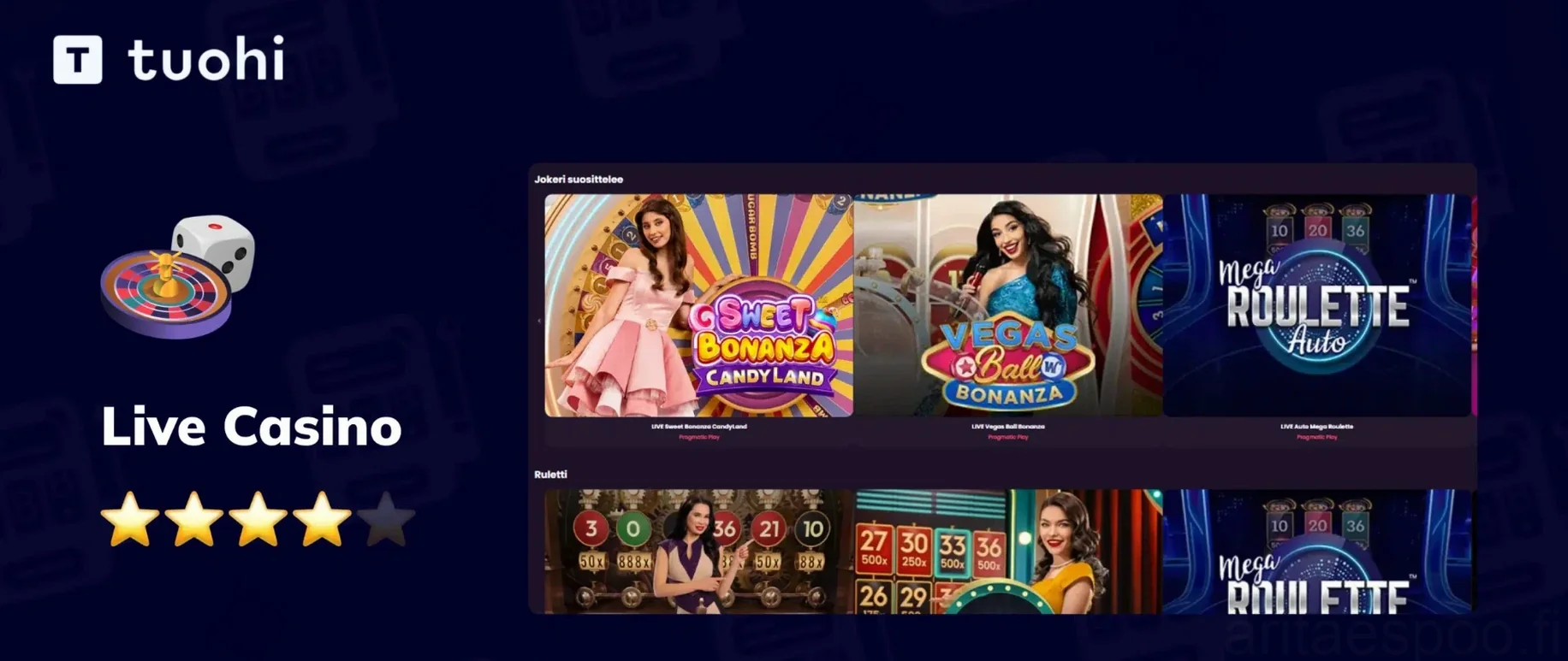 Tuohi Casino Tervetuloa